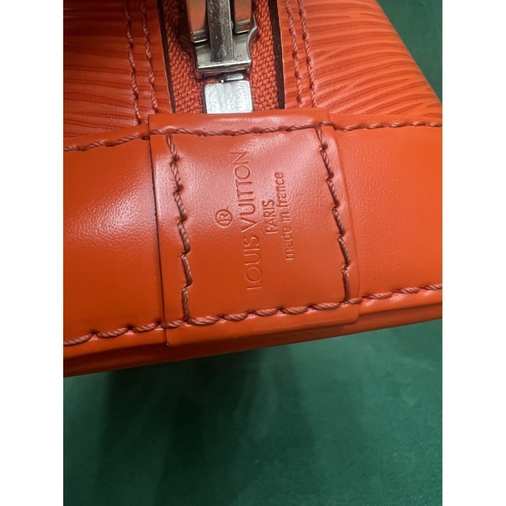 Louis Vuitton Orange Alma BB - Picture 6 of 9